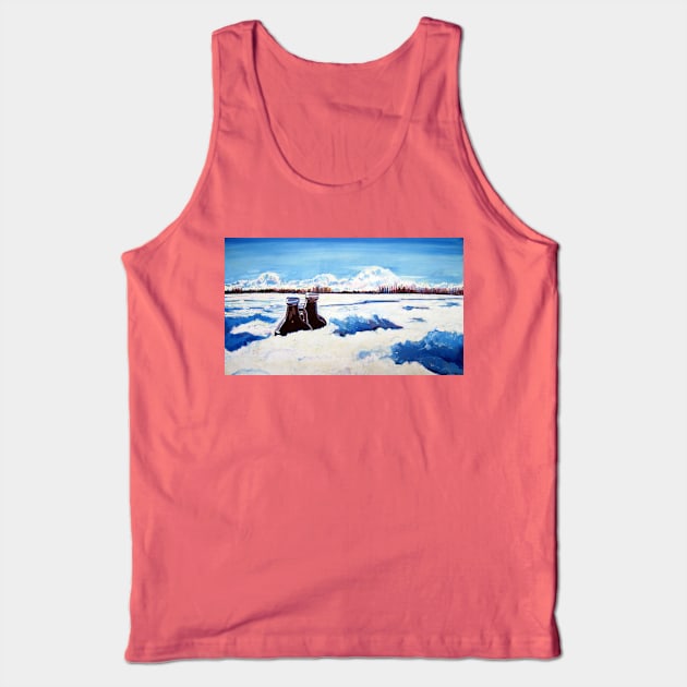 Talkeetna Trippin Tank Top by realartisbetter